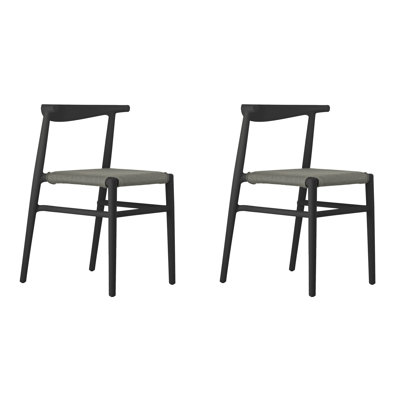 Ensemble de 2 chaises empilables Joi