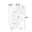 Garde-robe indépendante pour vestiaire Home Home