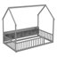 Lits avec rangement, structure en bois de pin pour chambre d'enfant moderne