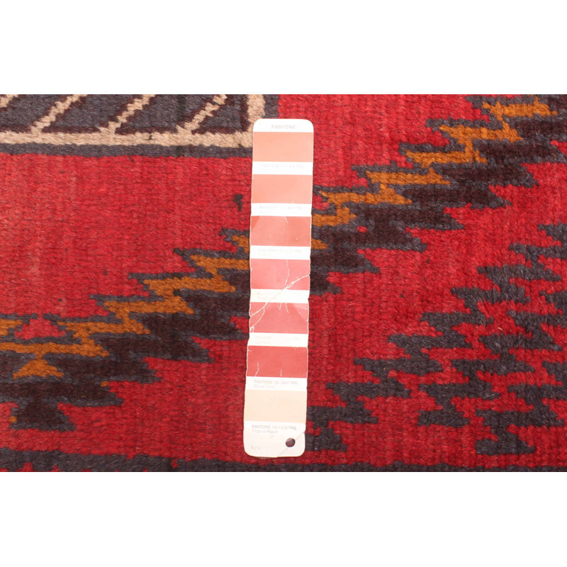 Rizbaft Red Rug 3'8" x 6'4"