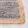 Zeitler Hand Woven Cotton Solid Color Rug in Light Grey/Natural