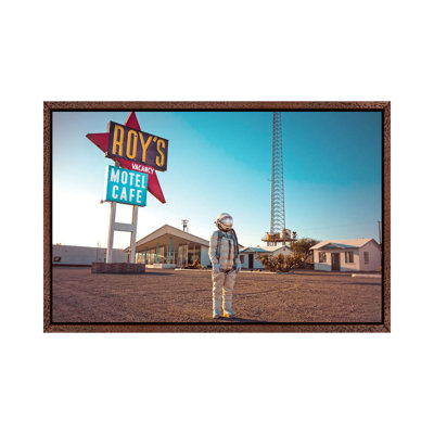 The Lonely Astronaut XXI by Karen Jerzyk - Print on Canvas