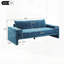 Canapé en chenille 3 places avec accoudoirs larges, coussins épais et dossier ergonomique pour un confort et un style ultimes-1160346628