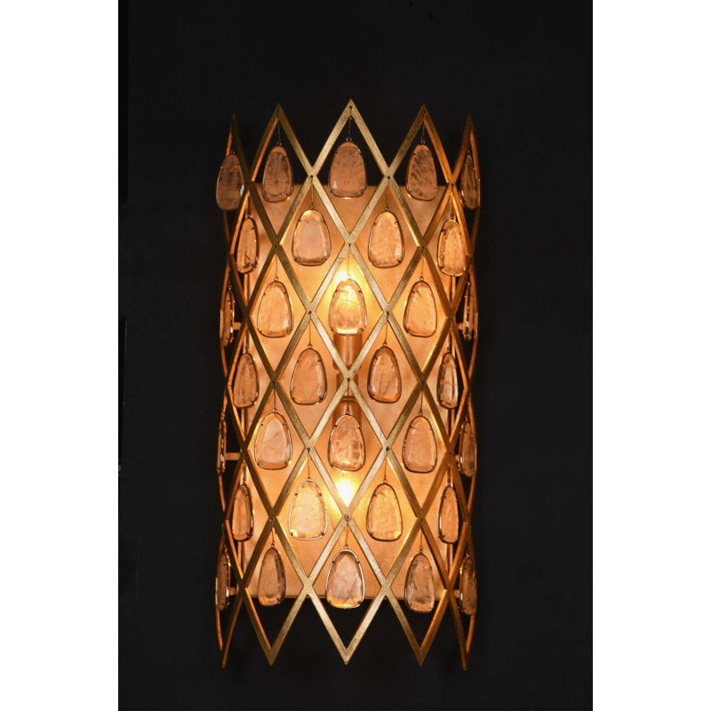 2 - Light Flush Mounted Sconce