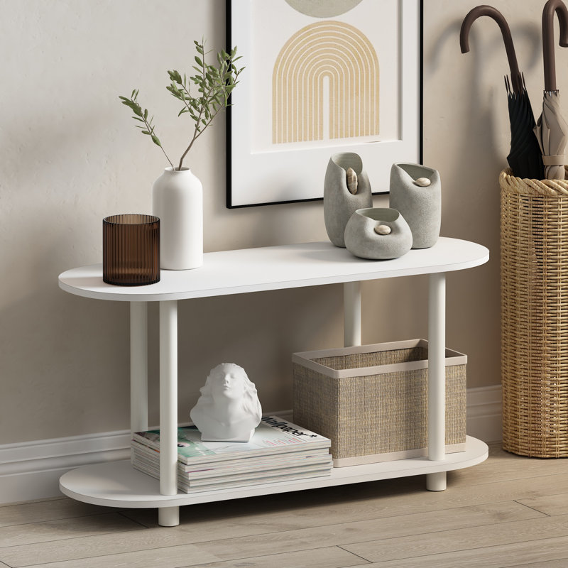 Telesphoros End Table, White