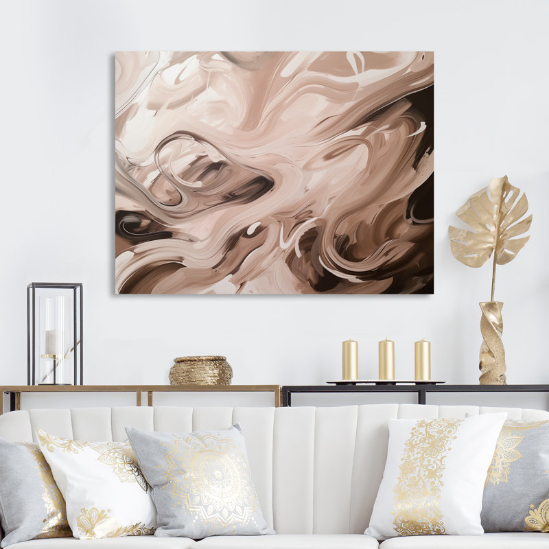 Mahkyla dansant avec de l'eau V, H 12 po x l 20 po x P 1 po, Toile tendue
