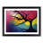 XH1022-7241X Pure Tree In Colour Abstract - Single Picture Frame Print-897658332-897658335