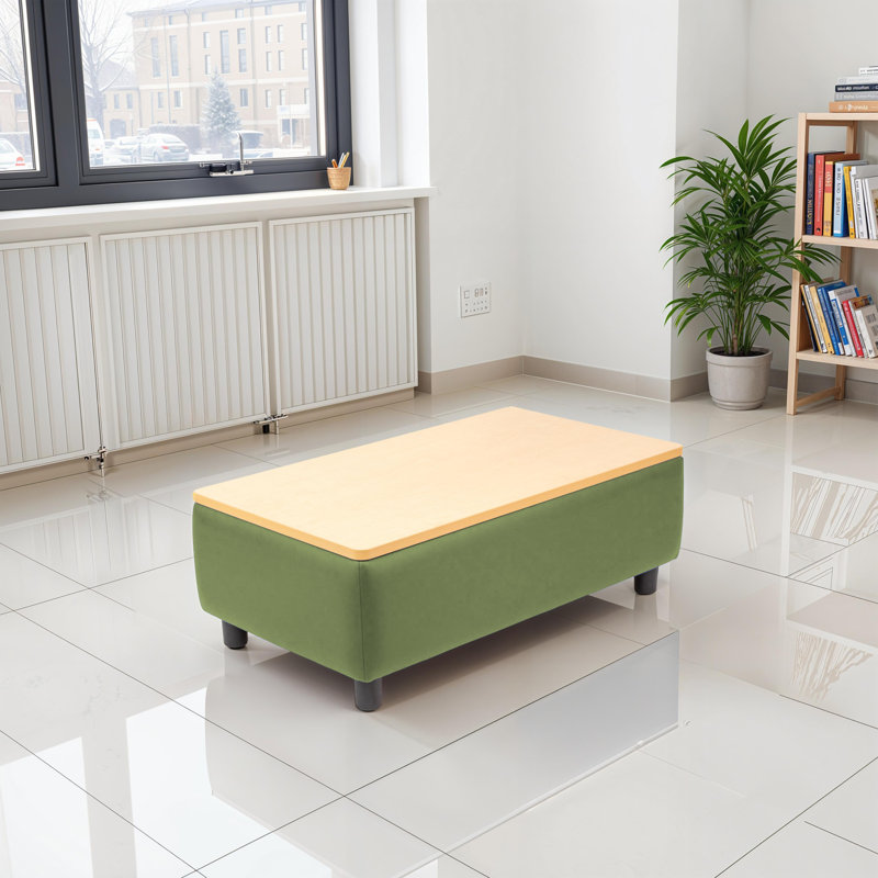 Table basse modulaire Kid Comfort, Vert fougère