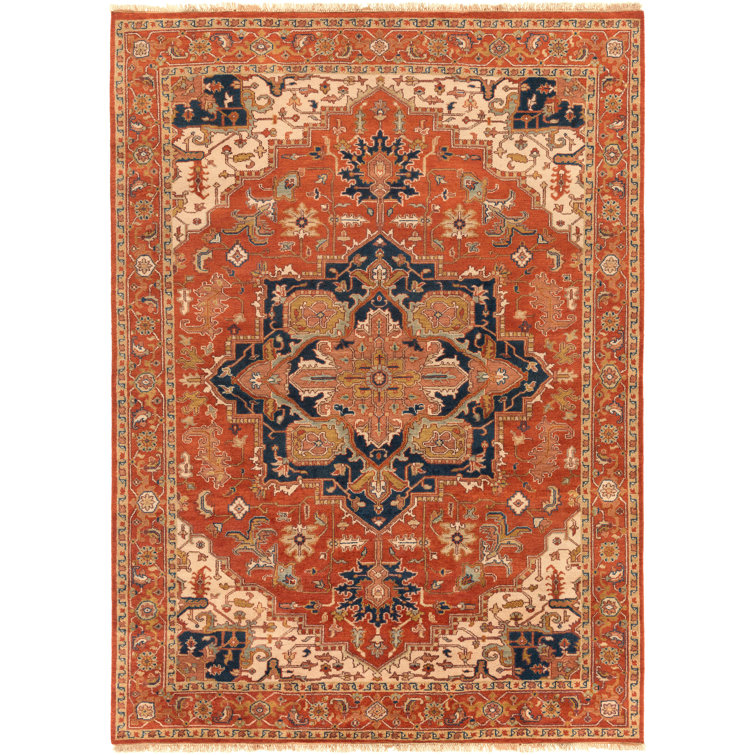 Zeus Wool Geometric Area Rug
