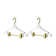 YBM Home Quality Acrylic Clear Hangers with Clips Made of Clear Acrylic for a Luxurious Look