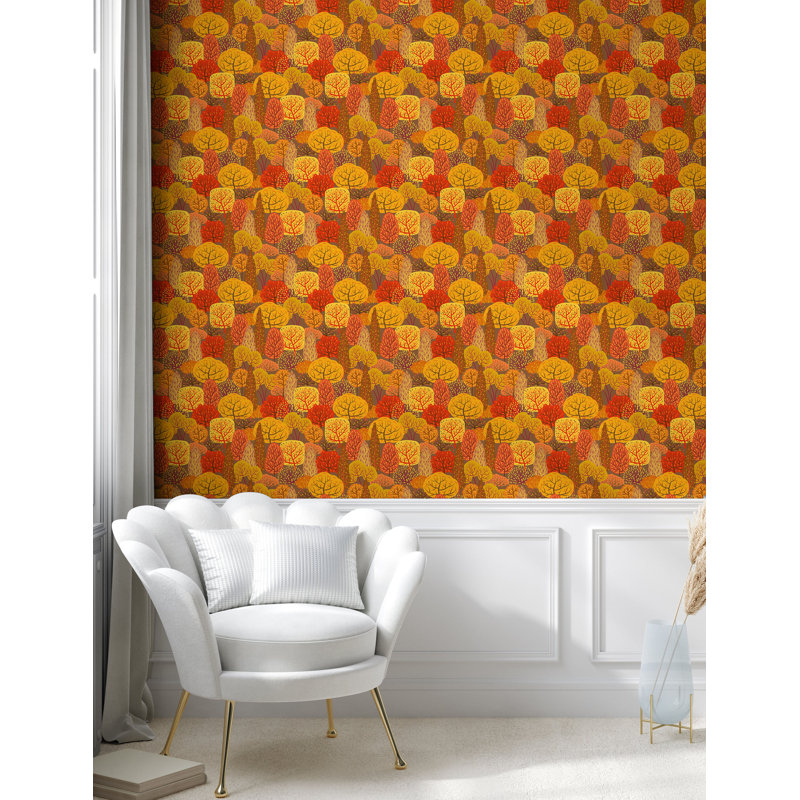 Rouleau de papier peint adhésif Iagan, L 13 po x L 100 po