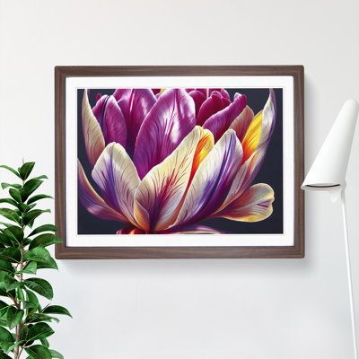 Beaming Flower - Single Picture Frame Print