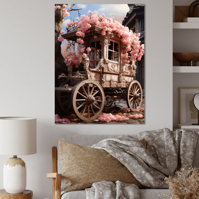 " Romanticism Pink Wedding Carriage I "