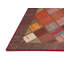 Tapis abstrait brun / rouge cramoisi / noir-1914078832