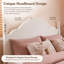 Lit plateforme double en bois pleine grandeur avec tête et pied de lit, barrières de sécurité convertibles, lit bas pour enfant avec rangement sous le lit, disponible en blanc-133245499-133245500