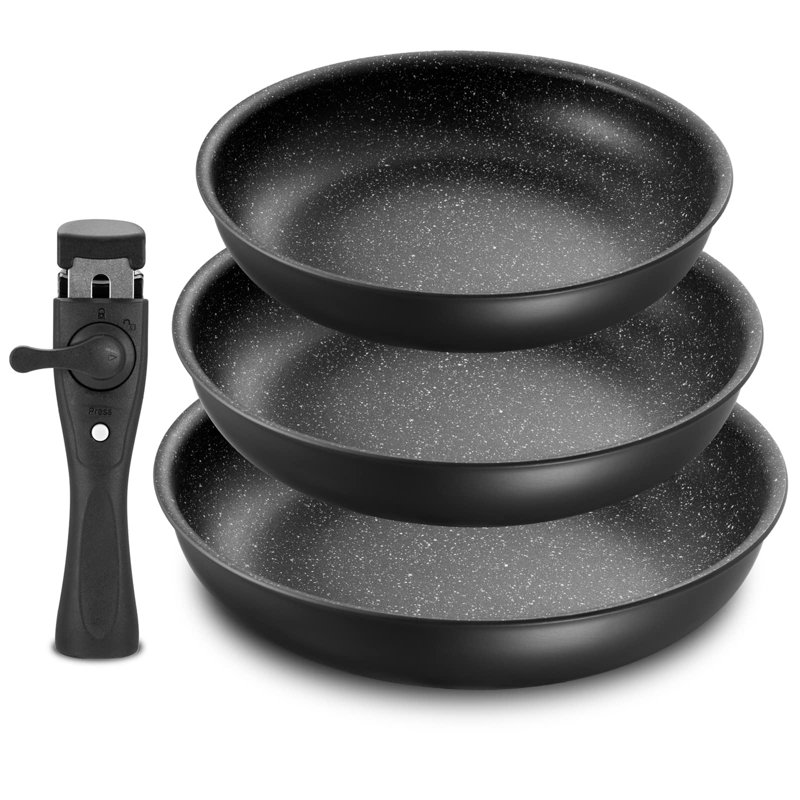 Bruck Aluminum Non-Stick Skillet Set