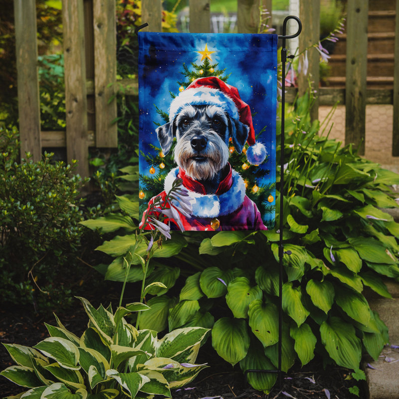 Drapeau de jardin Doberman Pinscher, Schnauzer