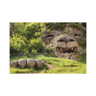 " Nagorno Karabakh Republic, Vank. Seastone Hotel, Large Roaring Lion'S Head. " by Walter Bibikow