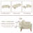 Tarantino Twin 75.3'' Upholstered Convertible Sofa-140745101