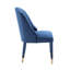 Chaise rembourrée en velours Sudie-2121664682