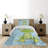 Cartoon Polyester Dots Coverlet-41893630