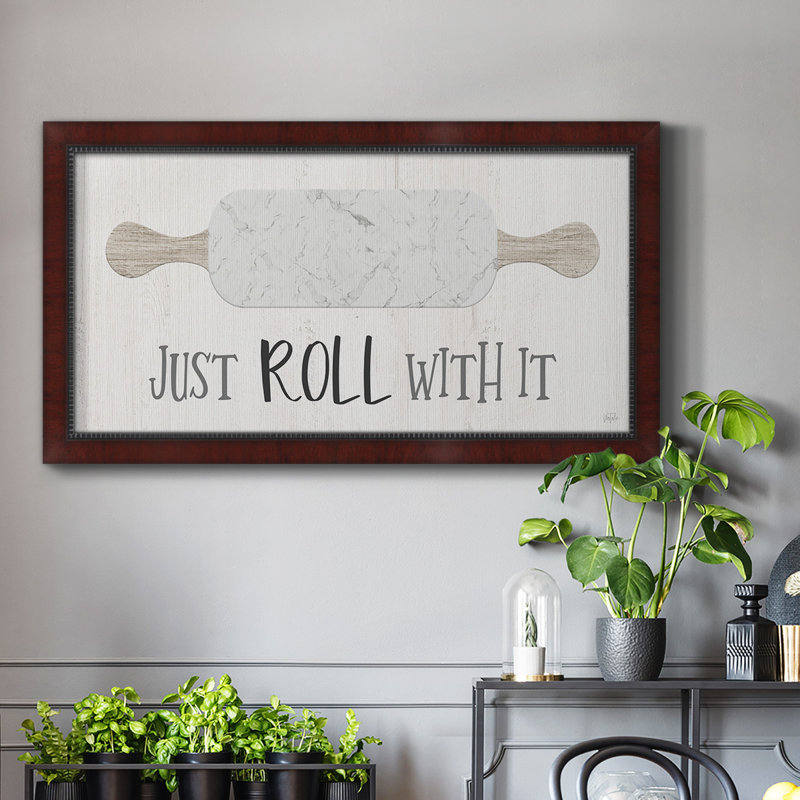 «Roll With It» - Reproduction d'un seul cadre photo sur toile, H 25 po x l 45 po x P 2,5 po