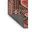 Tapis noir/rouge/beige traditionnel Zakaryan-520686670