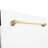 ZLINE Autograph Edition 24 in. Tallac Series 3rd Rack Top Control Built-In Tall Tub Dishwasher in White Matte with Handle, 51dBa-65685053