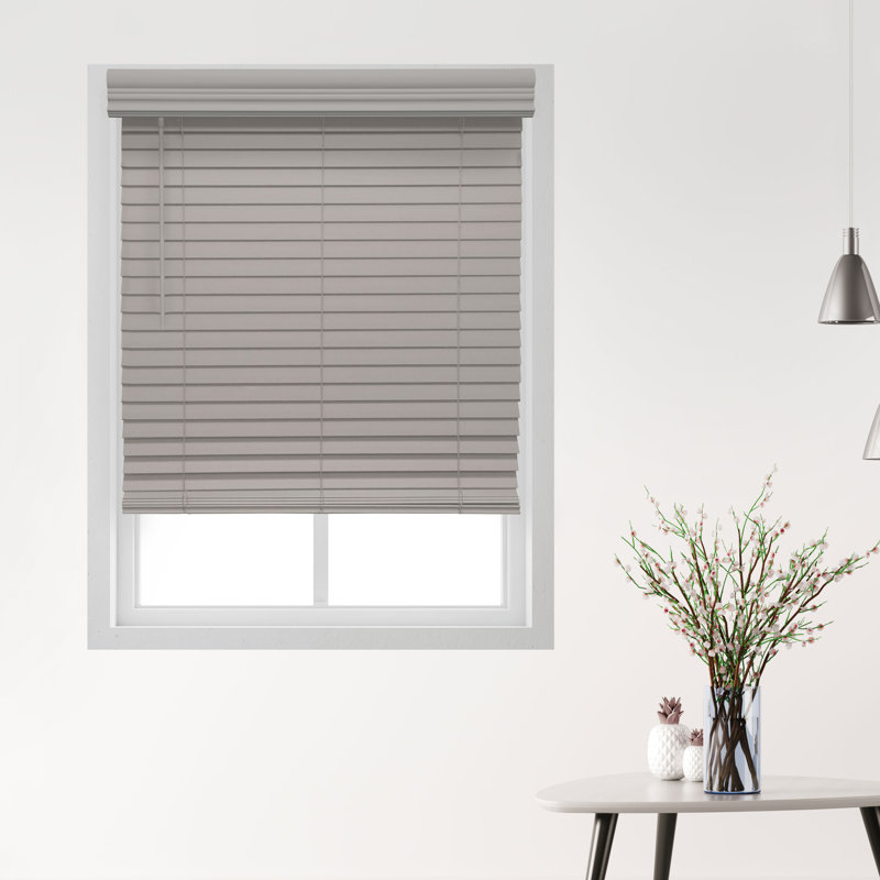 Store occultant sans cordon 2,5 po , Gris phoque, 35.5", 64"