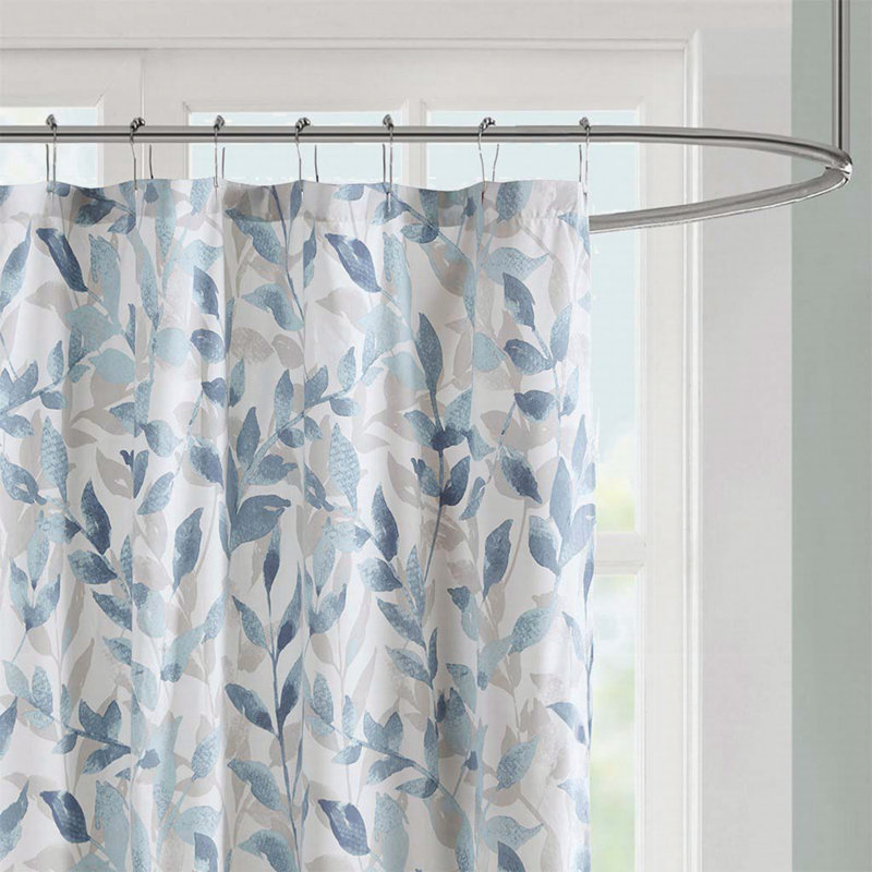 Botanical Printed Shower Curtain