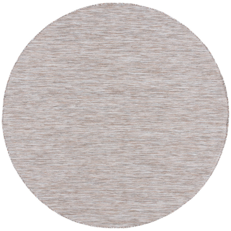 Attoria Performance Indoor/Outdoor Area Rug, Round 6'7"