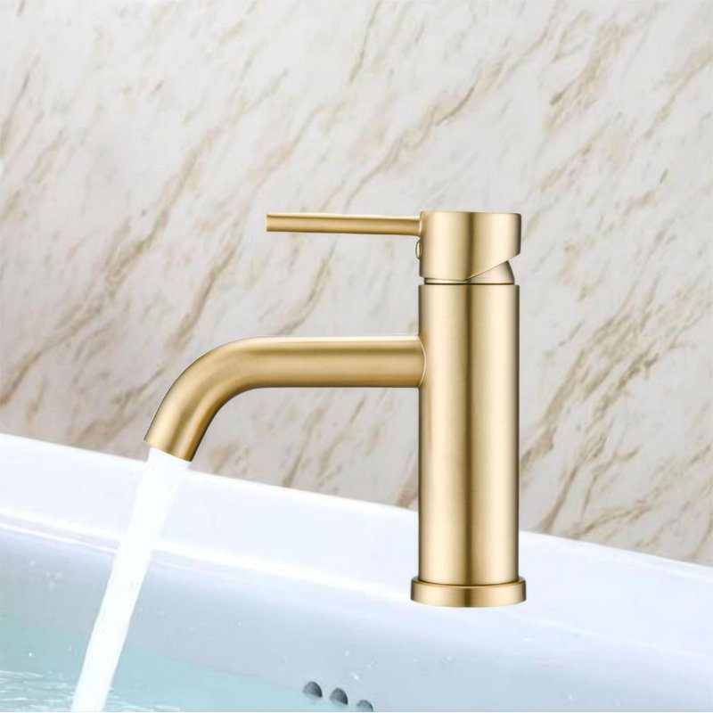 Bathroom Faucet with Drain Assembly