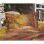 Drap-housse et coussin décoratif Ambesonne Fall Redwood Yellow Orange-106785966