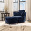 Fauteuil d'appoint pivotant avec repose-pieds de rangement-1025068757