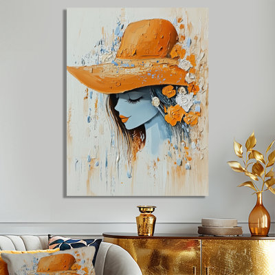 Country Farmhouse Woman II - mode, impression murale en métal