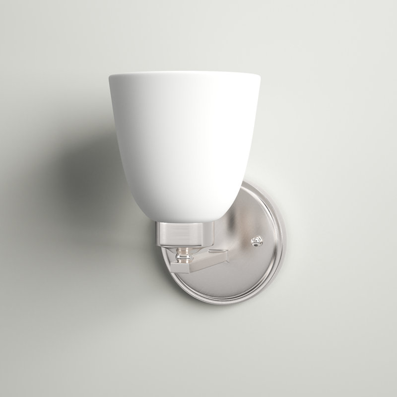 Jameson Armed Sconce, Polished Nickel