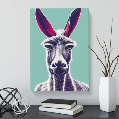 Donkey - Wrapped Canvas