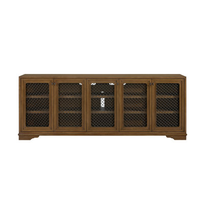 84" Console - Almond