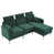 Chenille vert foncé est en rupture de stock