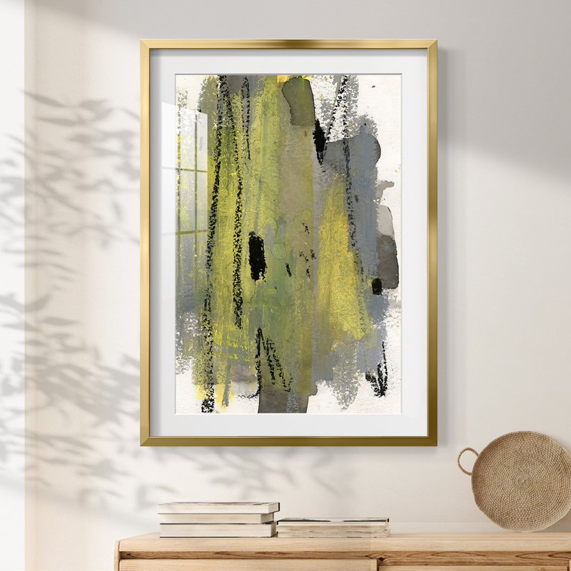 «LoftPastelI», reproduction encadrée, H 28,5 po x l 20,5 po, Doré