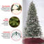 Sapin de Noël givré pré-éclairé-1668136587