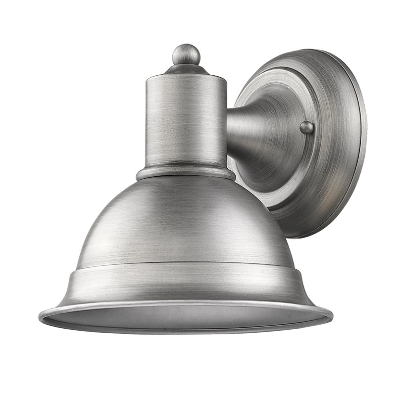 Edison Wall Light, Matte Nickel