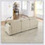 Canapé-lit polyvalent en forme de L avec rangement spacieux et multiples caractéristiques pratiques pour le salon-502942707