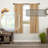 Beacham 100% Cotton Sheer Curtain Panel Pair-1335771303