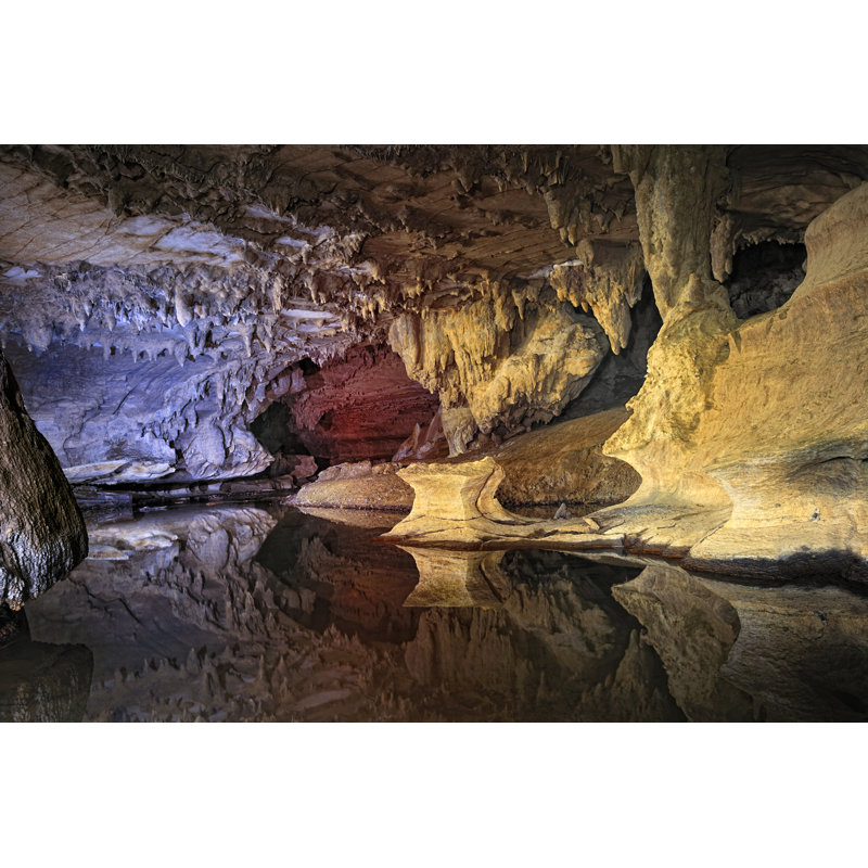 Grotte calcaire par 4Fr, H 20 po x l 30 po