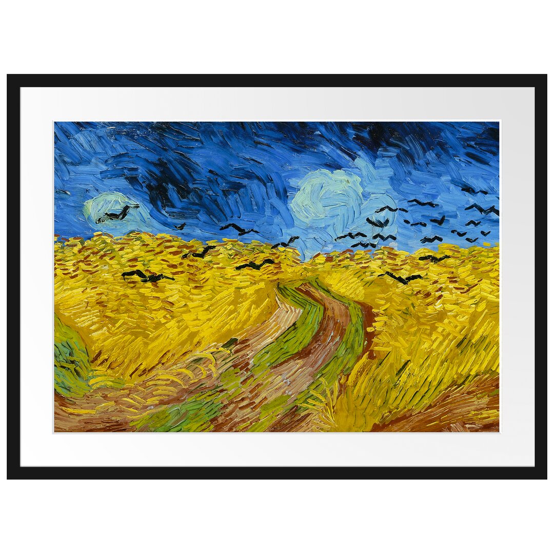 Weizenfeld mit KrÃ¤hen von Vincent Van Gogh