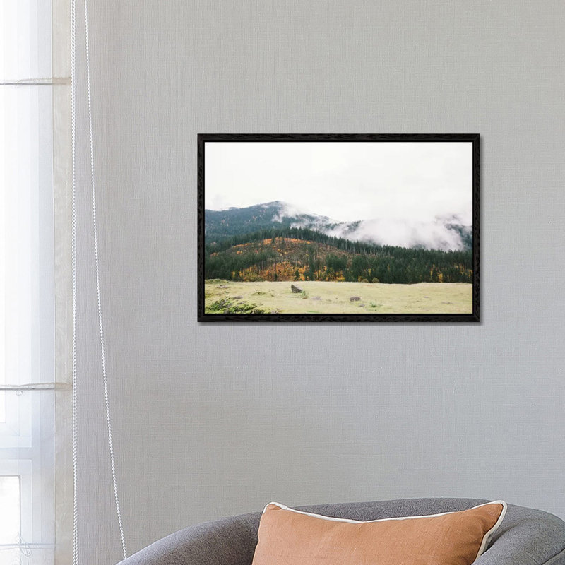 Mountains, Portland, Oregon by Lovelylittlehomeco - Gallery-Wrapped Canvas Giclée on Canvas, 66.04 cm H x 45.72 cm W