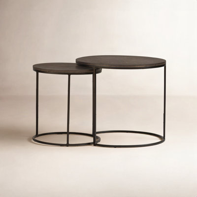 Briani Stone Nesting End Table