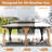 Cedar & Steel Gazebo – Natural & Durable