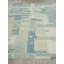 Sarezzo Hand Tufted New Zealand Wool Blue/Ivory Area Rug-649621617